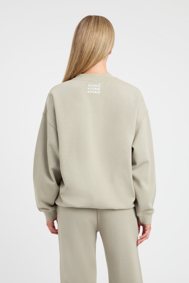 product Jacques Sweatshirt Kookai High neck Relaxed white womens-jumpers 