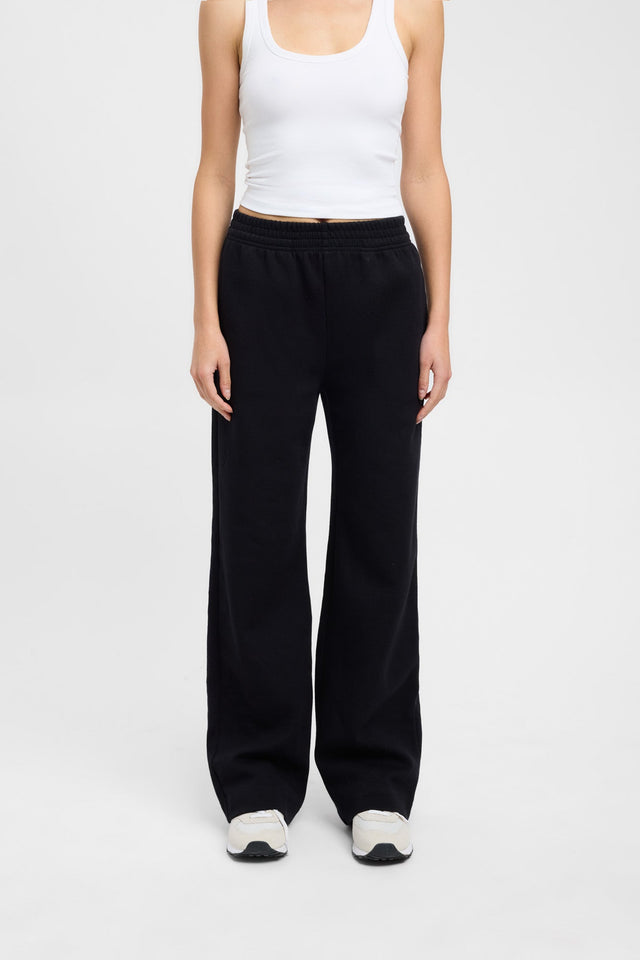 product Otis Wide Leg Trackpant Kookai Wide-leg High-rise black womens-regular-pants 