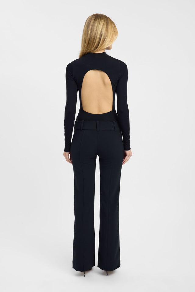 Discover the Lori Bodysuit in a high-neck womens bodysuit with black back