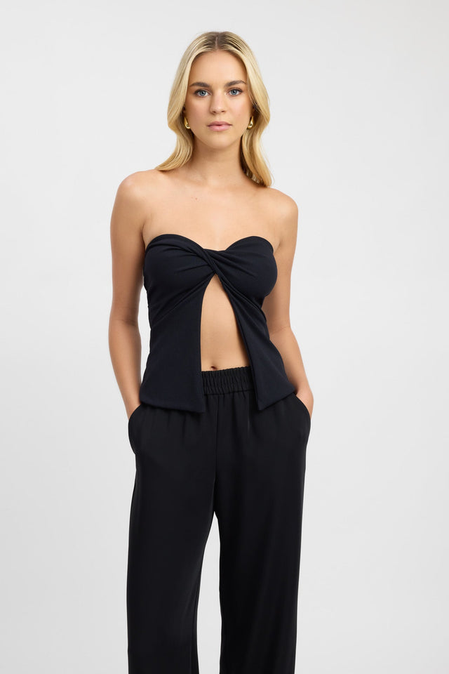 product Kalia Top Kookai Fitted Squareneck Sleeveless Womens-Blouse 