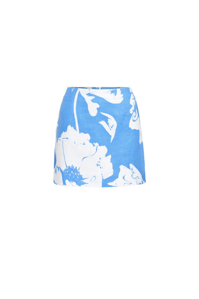 product Lyla Mini Skirt Kookai Straight Mini blue womens-skirts 