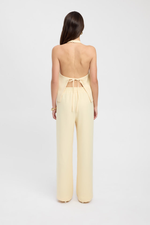 back Maria Wide Leg Pant Kookai Wide-leg High-rise black womens-regular-pants 