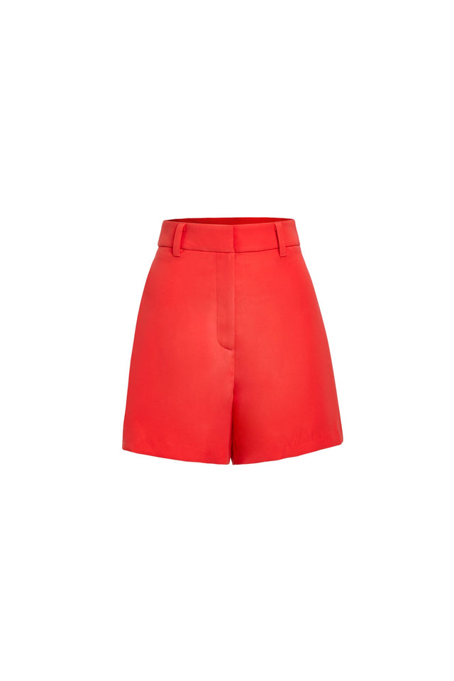 product Maria Short Kookai High-rise Fitted white womens-shorts 