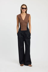 Zuri Contrast Top