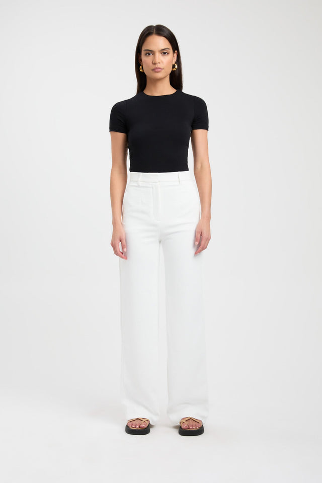 product Cruiser Crew Tee Kookai Fitted Highneck Short sleeves Womens-Blouse 