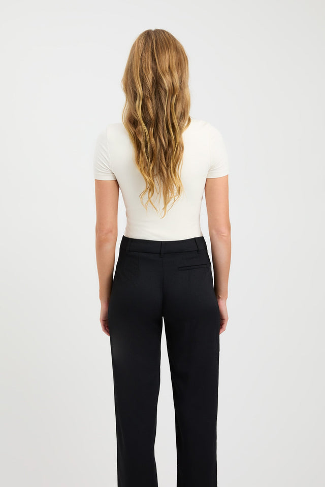 back Cruiser Crew Tee Kookai Crew neck Fitted white womens-tees 