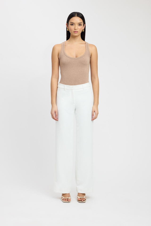 product Ness Tank Kookai Fitted Thick strap white womens-singlets 