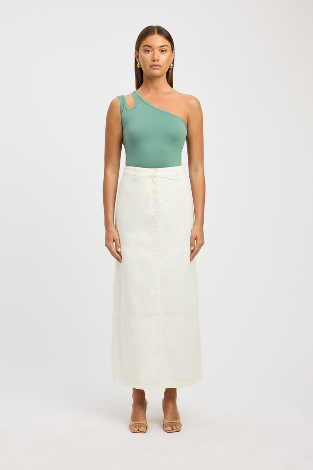 product Valery Tank Kookai Relaxed Strapless Square white womens-singlets 