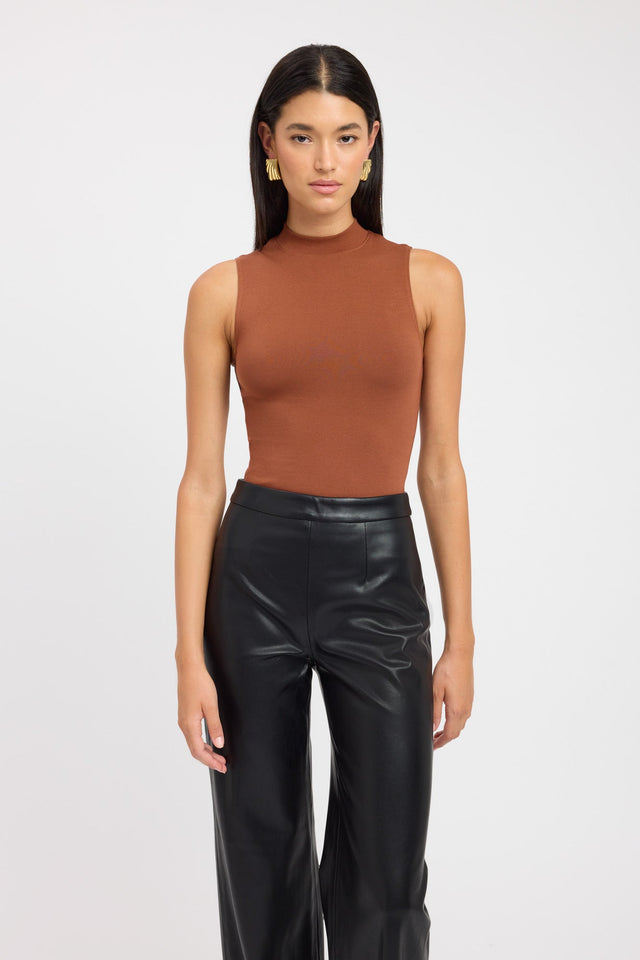 product Tara Tank Kookai Fitted Thick strap white womens-singlets 