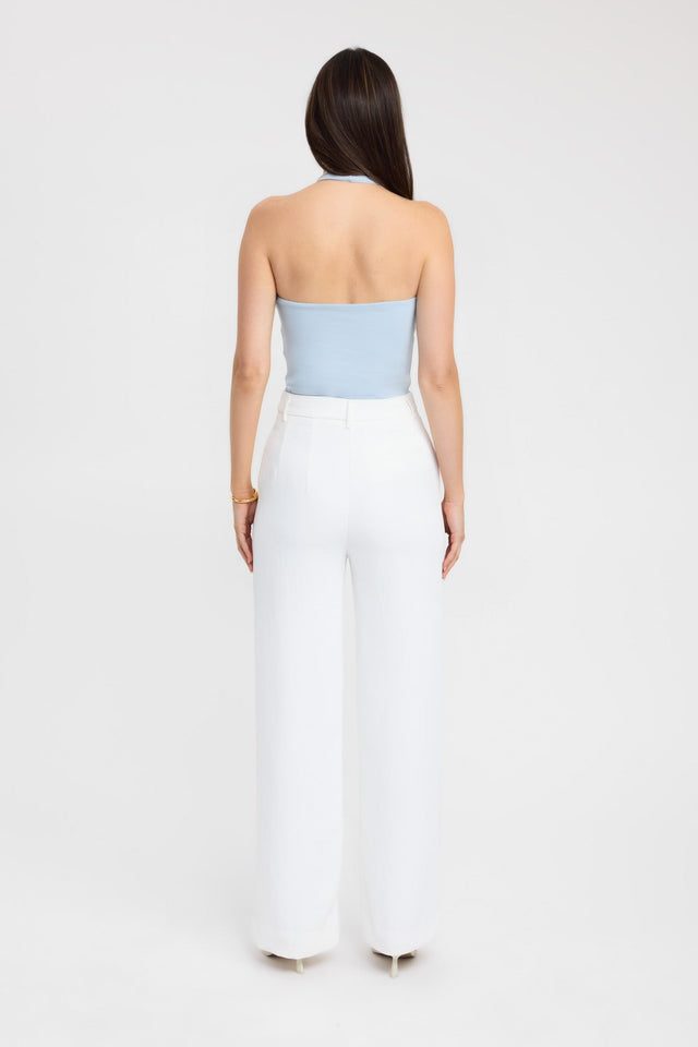 back Nolan Top Kookai Fitted Squareneck Sleeveless Womens-Blouse 