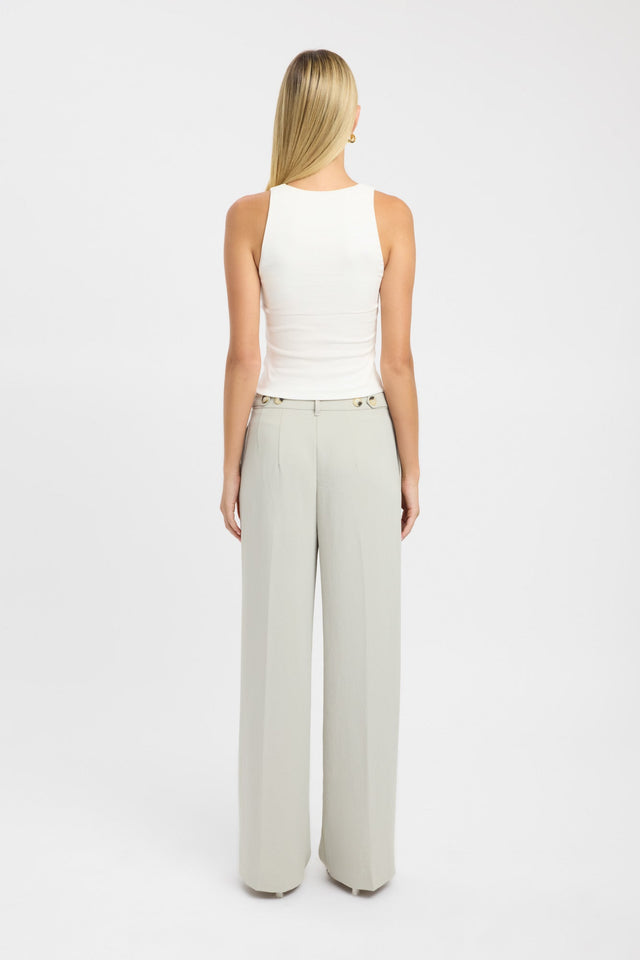 back Lewis Tank Kookai Fitted Scoopneck Sleeveless Womens-Blouse 