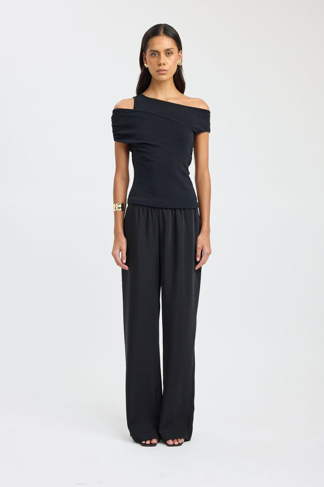 side Atis Asymmetric Top Kookai Fitted Asymmetry womens-singlets 