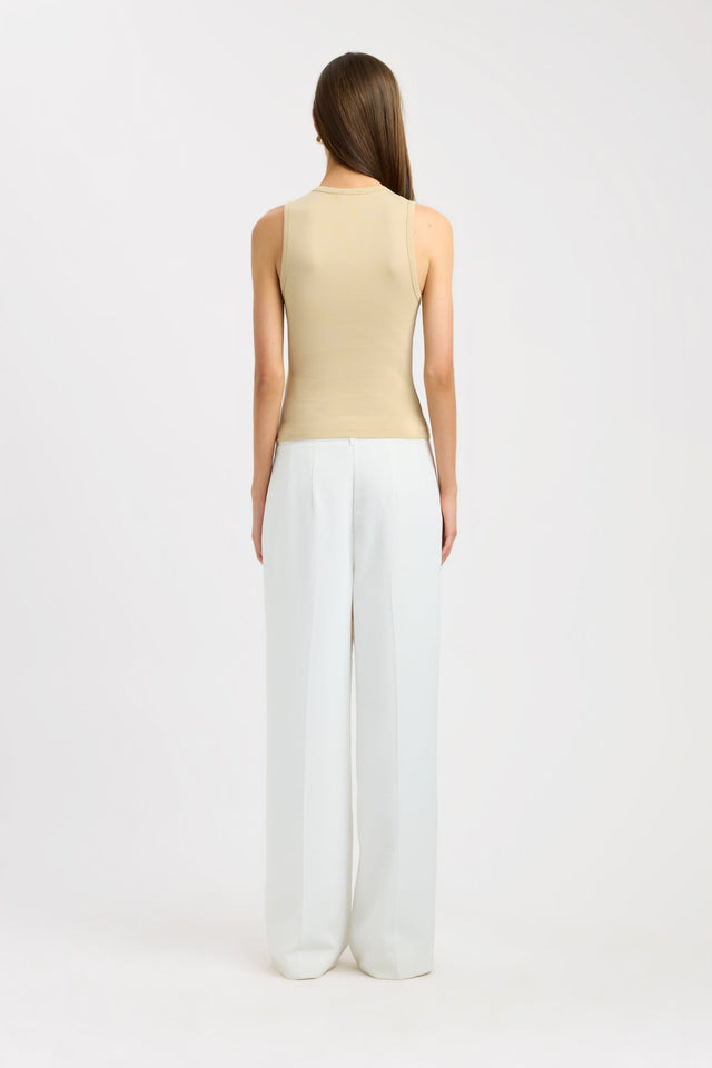 back Soho Tank Kookai Fitted Scoop womens-singlets 