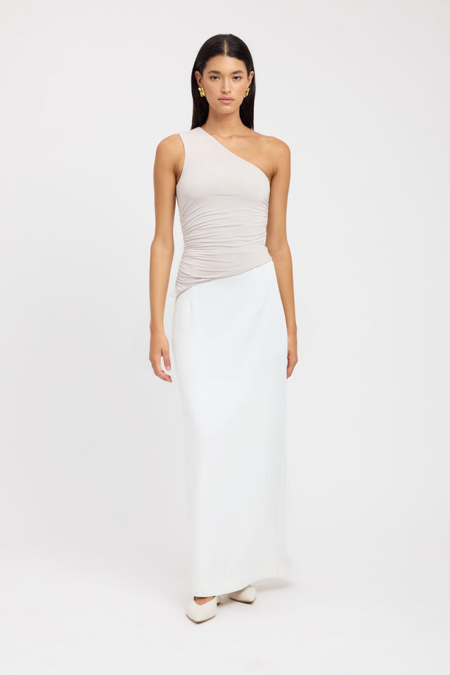 product Kara Top Kookai Fitted Asymmetry Sleeveless Womens-Blouse 