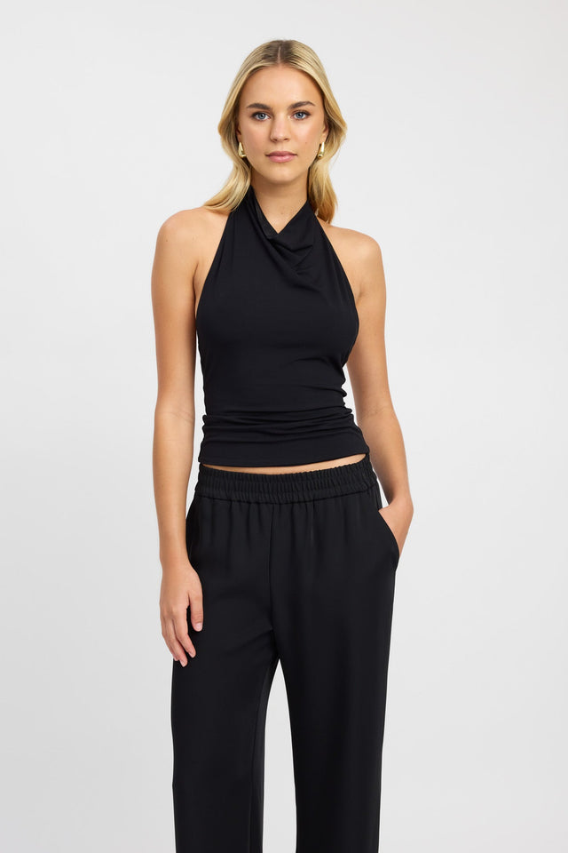 product Roberta Top Kookai Fitted Highneck Sleeveless Womens-Blouse 
