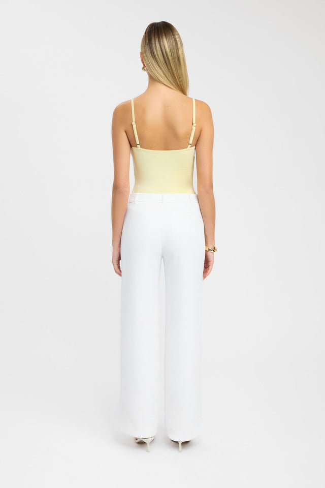 back Maddy Bead Top Kookai Fitted Sweetheart Sleeveless Womens-Blouse 