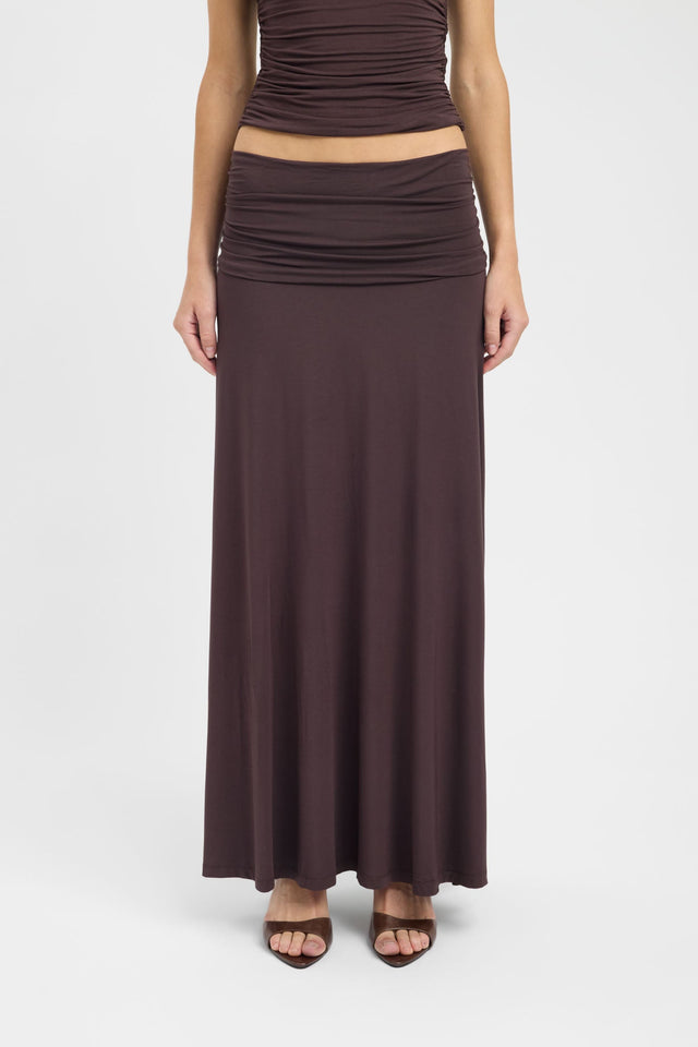 front Arlo Maxi Skirt Kookai Straight Maxi womens-skirts 