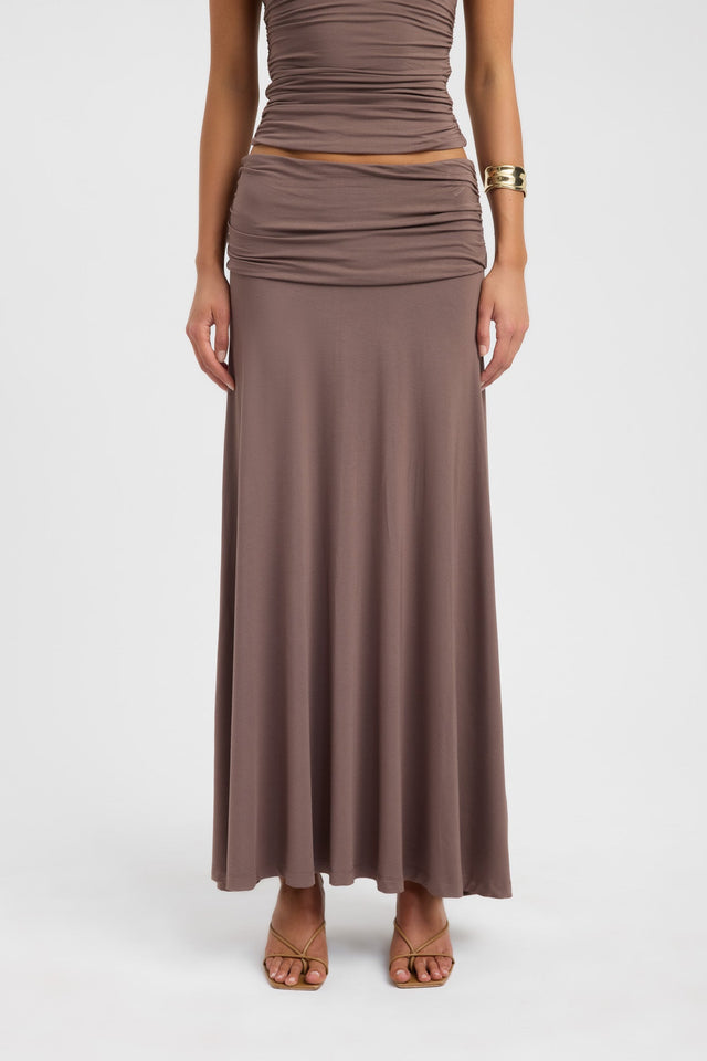 back Arlo Maxi Skirt Kookai Straight Maxi womens-skirts 