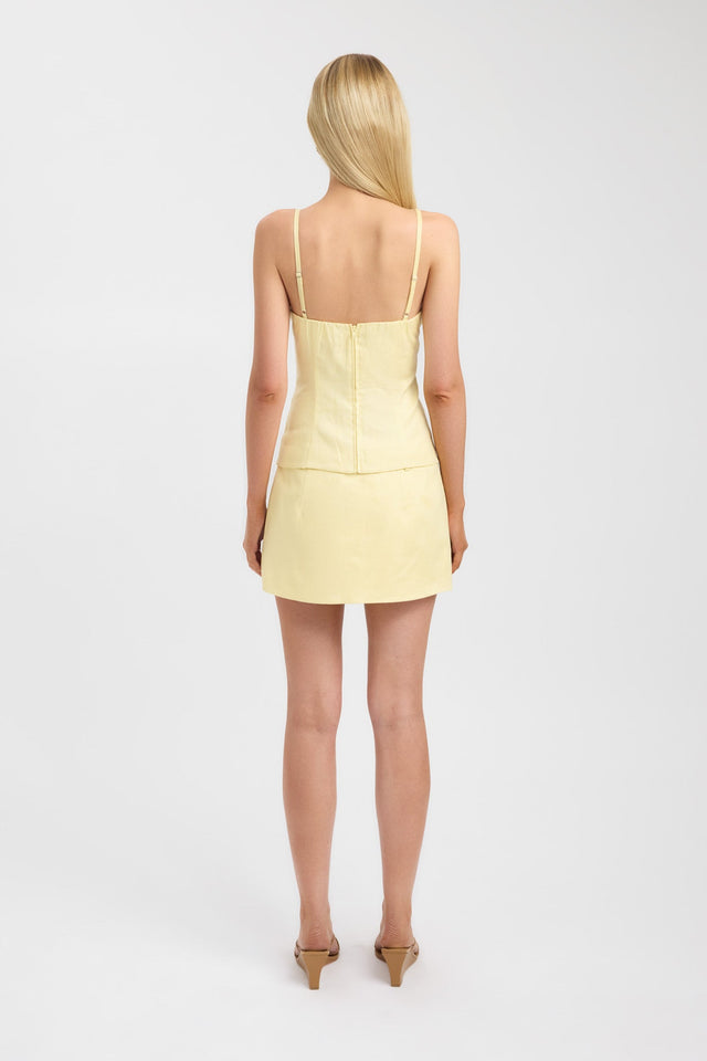 Tahiti Gathered Bustier Top