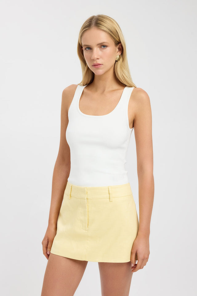 side Tahiti Skort Kookai Straight Mini womens-skirts 