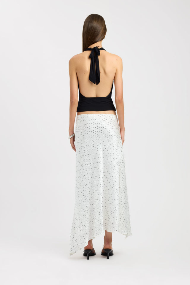 back Natalia Maxi Skirt Kookai Asymmetry Maxi womens-skirts 