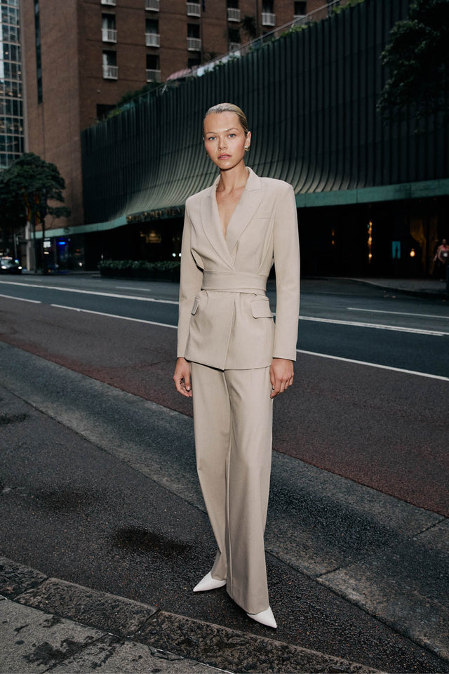 Dallas Blazer Kookai Long sleeve Blazer Full length black womens-coats-and-jackets 