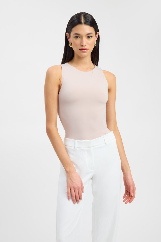 product Luca Top Kookai Fitted Highneck Sleeveless Womens-Blouse 