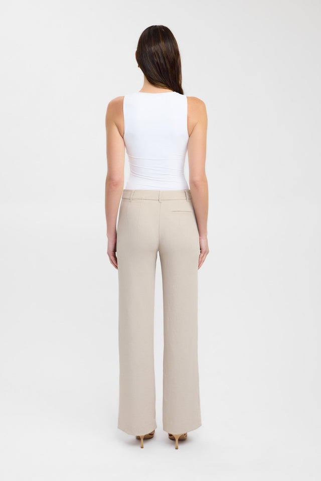 back Luca Top Kookai Fitted Round womens-singlets 