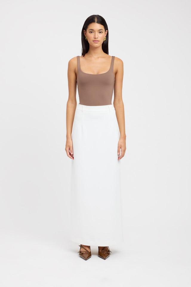 product Venice Tank Kookai Relaxed Thick strap white womens-singlets 