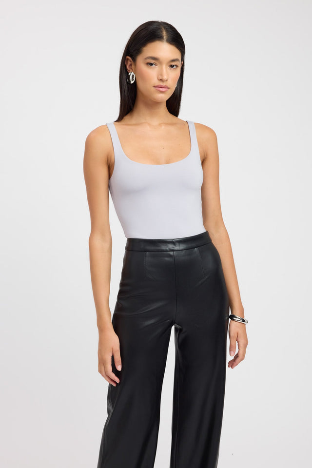 product Venice Tank Kookai Fitted Squareneck Sleeveless Womens-Blouse 