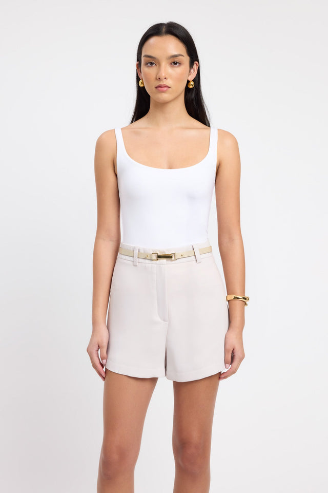product Venice Tank Kookai Fitted Highneck Sleeveless Womens-Blouse 