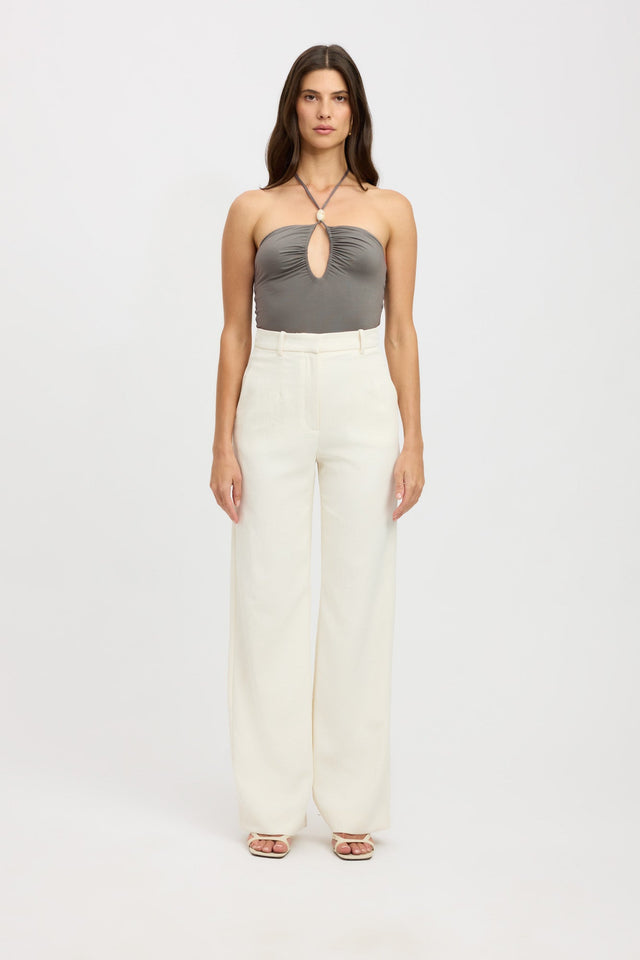 product Bentley Bead Top Kookai Fitted Squareneck Sleeveless Womens-Blouse 