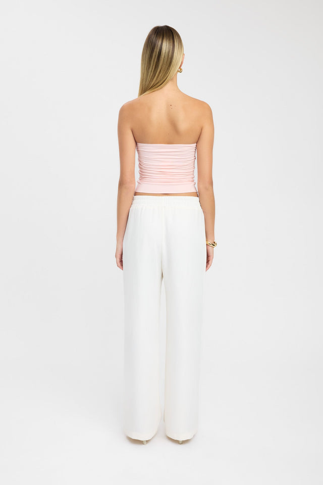 product Tayla Trim Top Kookai Fitted Sweetheart Sleeveless Womens-Blouse 