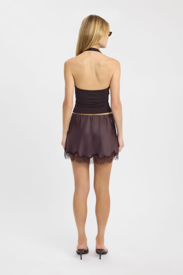 Palermo Lace Mini Skirt
