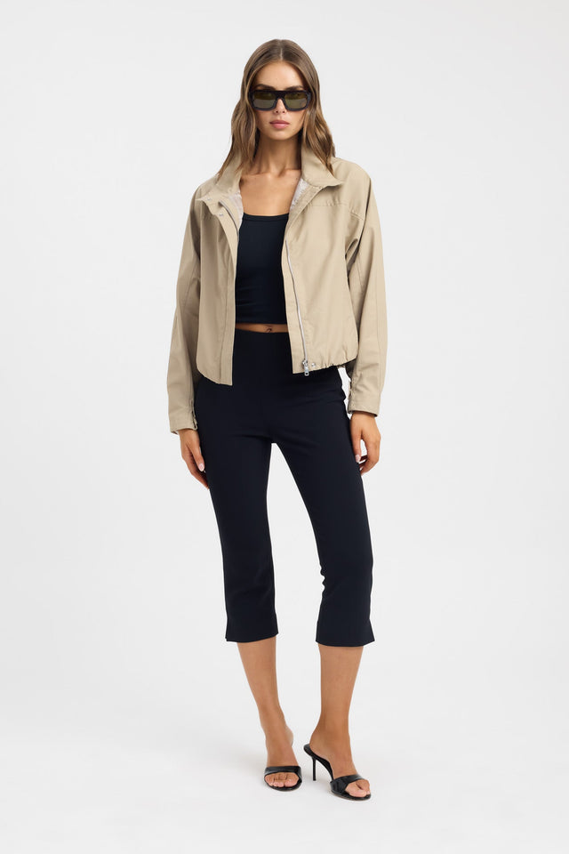 side Spencer Spray Jacket Kookai Long sleeve Regular Short womens-coats-and-jackets 