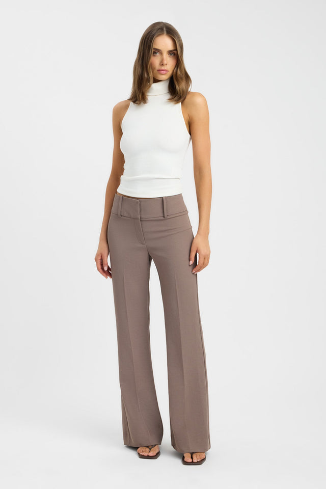 side Ariel Waistband Pant Kookai Regular High-rise womens-regular-pants 