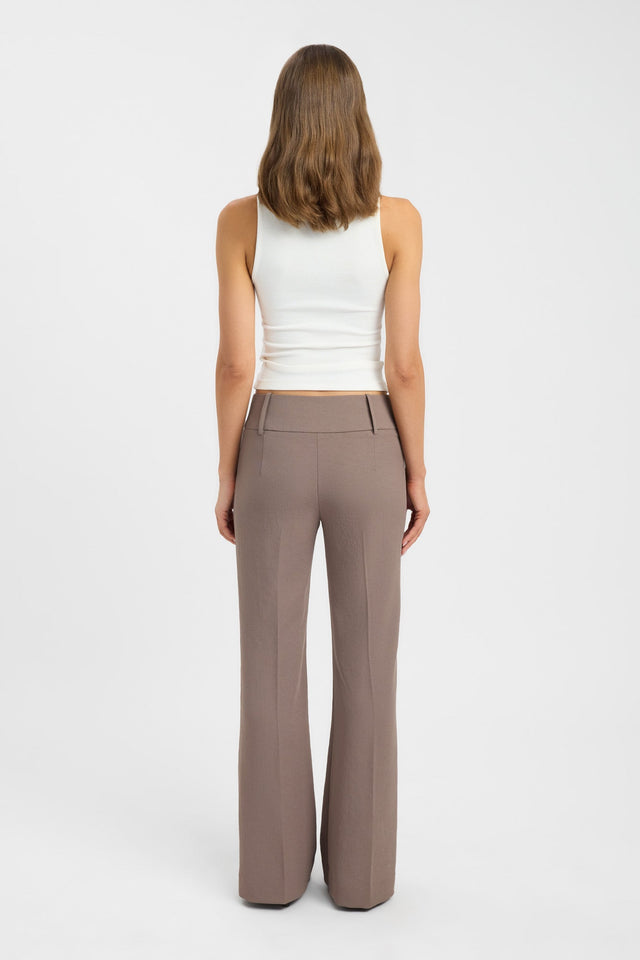 back Ariel Waistband Pant Kookai Regular High-rise womens-regular-pants 