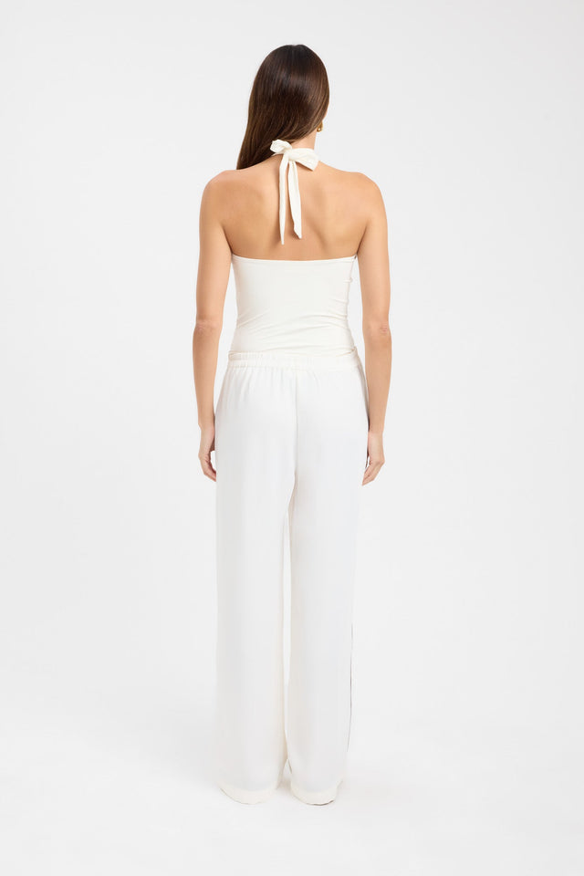 back Havana Top Kookai Fitted V-neck Sleeveless Womens-Blouse 