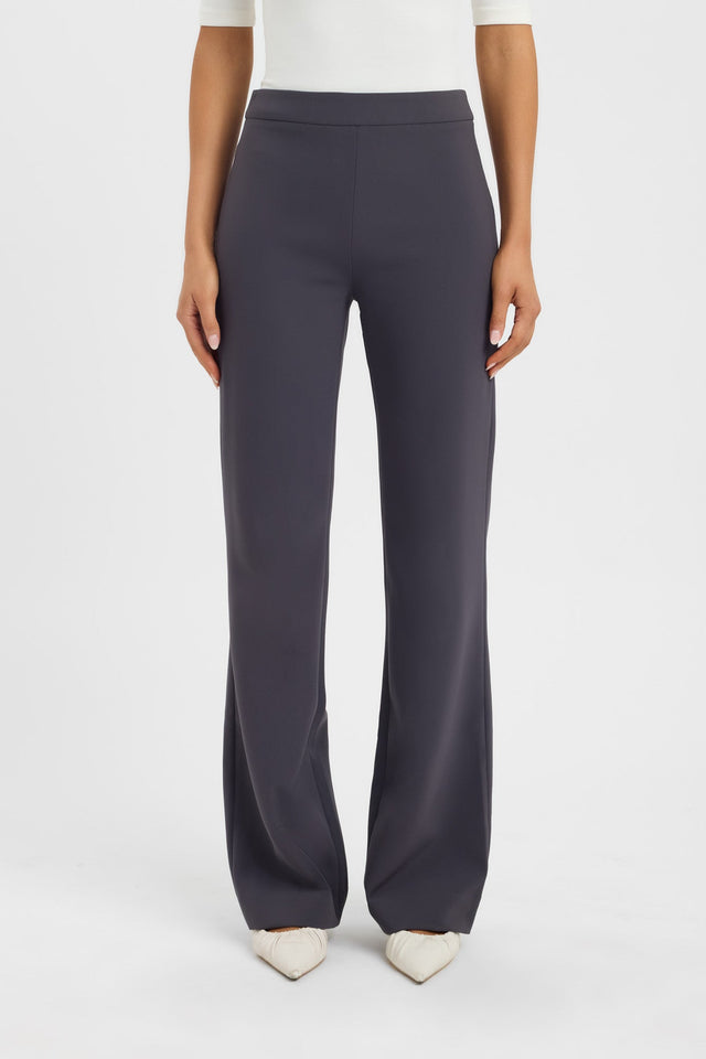 front Alto Long Flare Pants Kookai Regular High-rise womens-regular-pants 