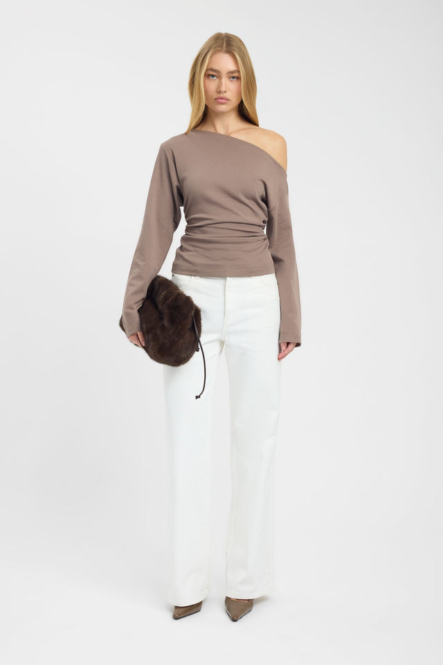 Nova Off Shoulder Long Sleeve Top