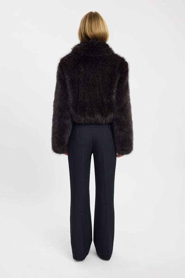 product Aspen Fur Jacket Kookai Long sleeve Short womens-coats-and-jackets 