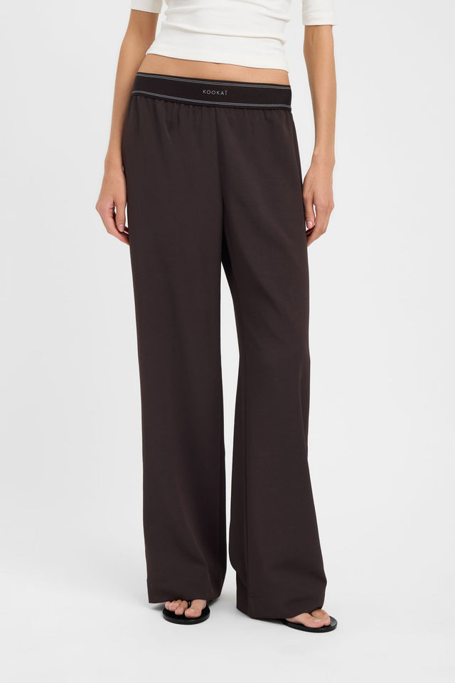 Opal Branded Elastic Pant