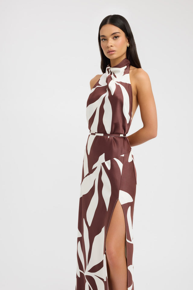 Wynnie High Cowl Maxi Dress