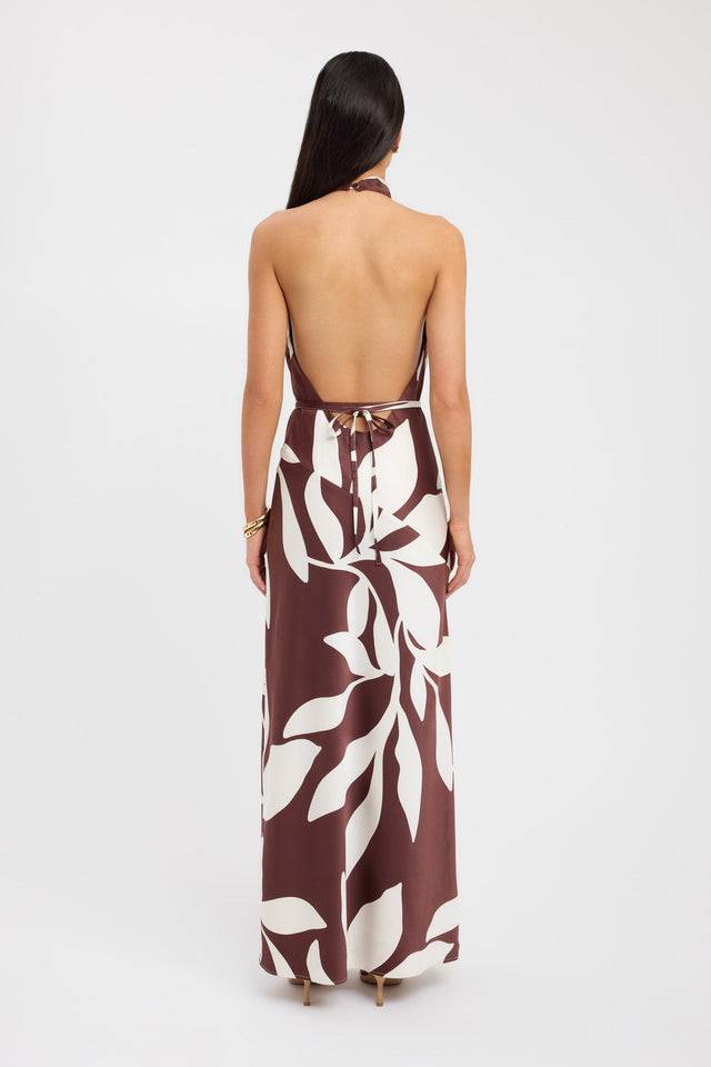 Wynnie High Cowl Maxi Dress